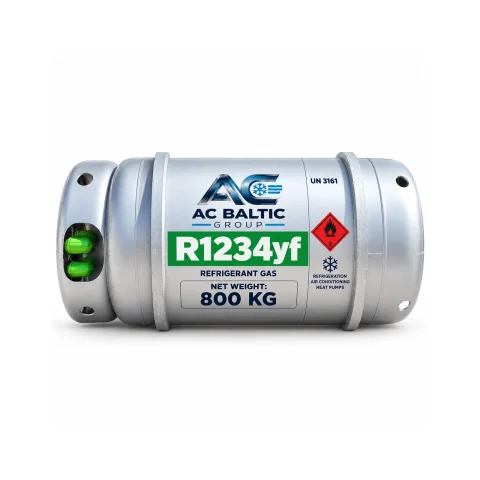 AC Baltic Group R1234yf refrigerant cylinder, 800 kg net