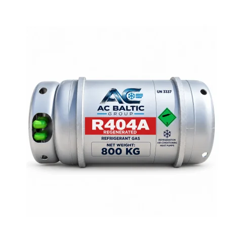 AC Baltic Group R404A refrigerant cylinder, 800 kg net