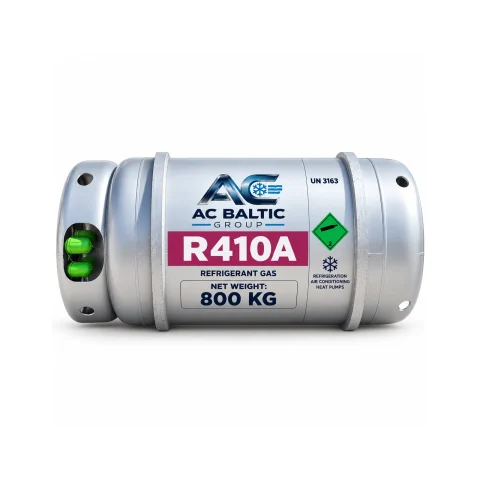AC Baltic Group R410A refrigerant cylinder, 800 kg net