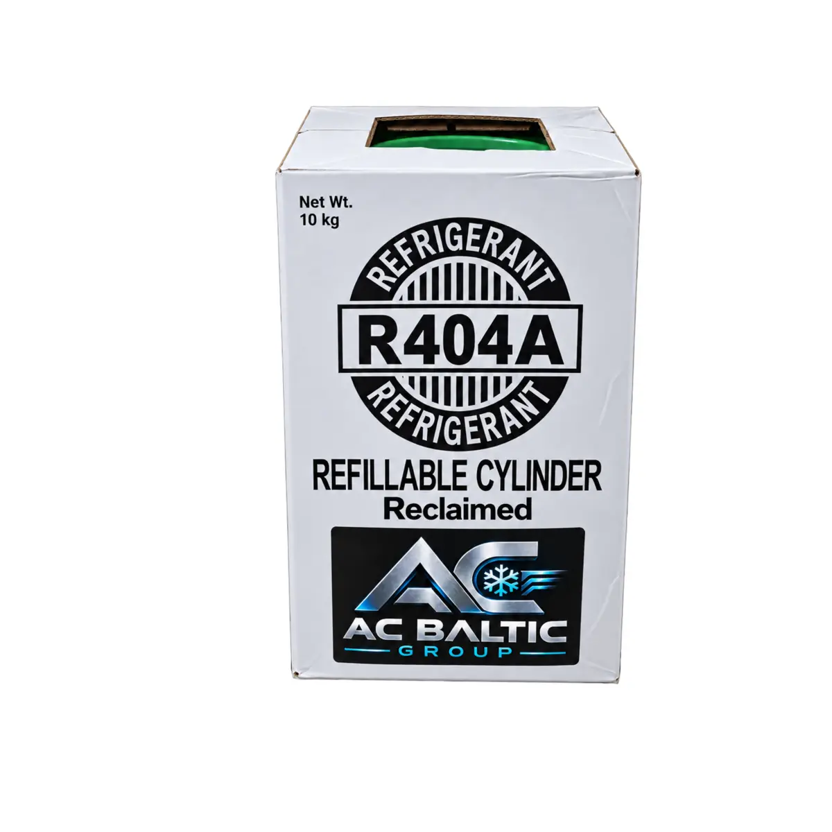 R404A regenerēts balona iepakojums